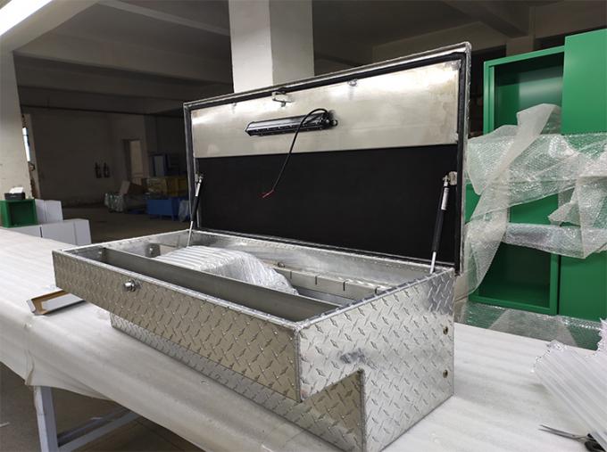 Cajas de herramientas de aluminio soldadas con autógena del lado del