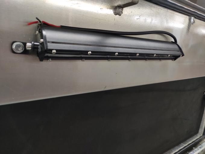 Cajas de herramientas de aluminio soldadas con autógena del lado del