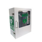Prenda impermeable heated al aire libre del gabinete del AED IP45 con el sistema de alarma de 9V 120db