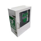 Prenda impermeable heated al aire libre del gabinete del AED IP45 con el sistema de alarma de 9V 120db