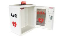 Curved Corner AED Defibrillator Wall Mounted Box High Safety For Indoor