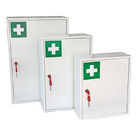 Empty Metal First Aid Cabinet , Medical Storage Cabinet With Drawer