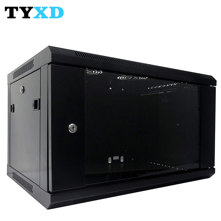 19 Inch Wall Mount Server Rack Cabinet For Home / Office Environment