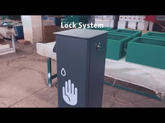 Dispensador de desinfectante de manos accionado por pedal