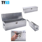 Coche del metal de la caja de herramientas de aluminio de plata del almacenamiento/gabinete adaptables del remolque
