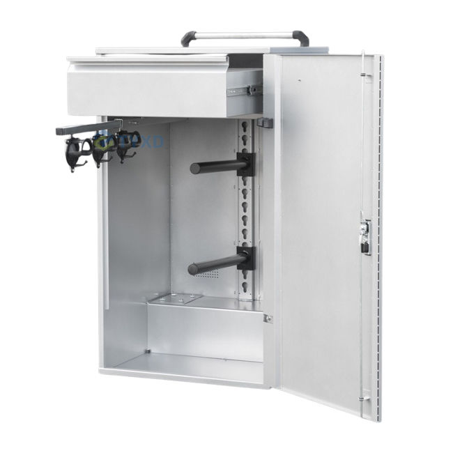 Arcón para silla de montar de metal, equipo de equitación, armario, mini caja para silla de montar, estante para silla de montar, taquilla