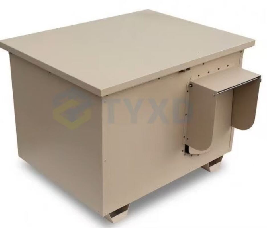 TYXD  Aluminum Insulated Dog House Weatherproof Dog Kennel Outdoor All-Weather Pet Condo Durable Rust-Resistant Factory Store