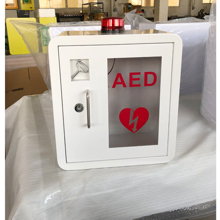 Uso interior del acero del AED de los gabinetes durables del Defibrillator con la esquina curvada