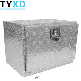 Caja de almacenamiento de aluminio resistente 500*500*350m m de la herramienta del metal para el remolque