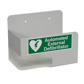 Soporte de pared de acero en frío del AED, soporte de pared del Defibrillator del AED de la ayuda de la seguridad primero