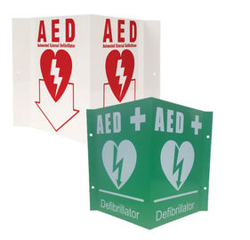 Tipo plano/de 90 grados arreglo para requisitos particulares/V de la muestra del AED de los primeros auxilios aceptable